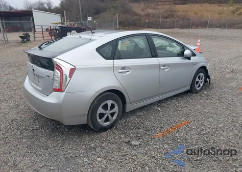 2014 Toyota Prius Two из США, поврежденный, VIN JTDKN3DU7E0376582